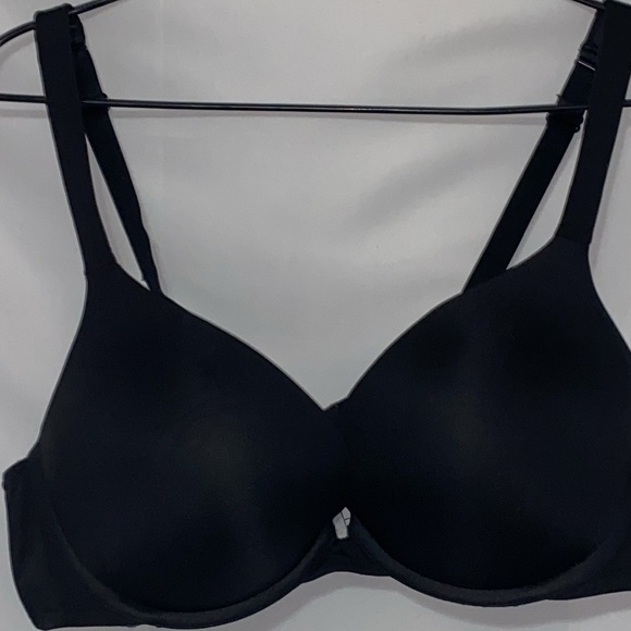 Cacique Black BOOST PLUNGE SIZE 44B Full Coverage Bra with Adjustable Straps - Picture 6 of 11